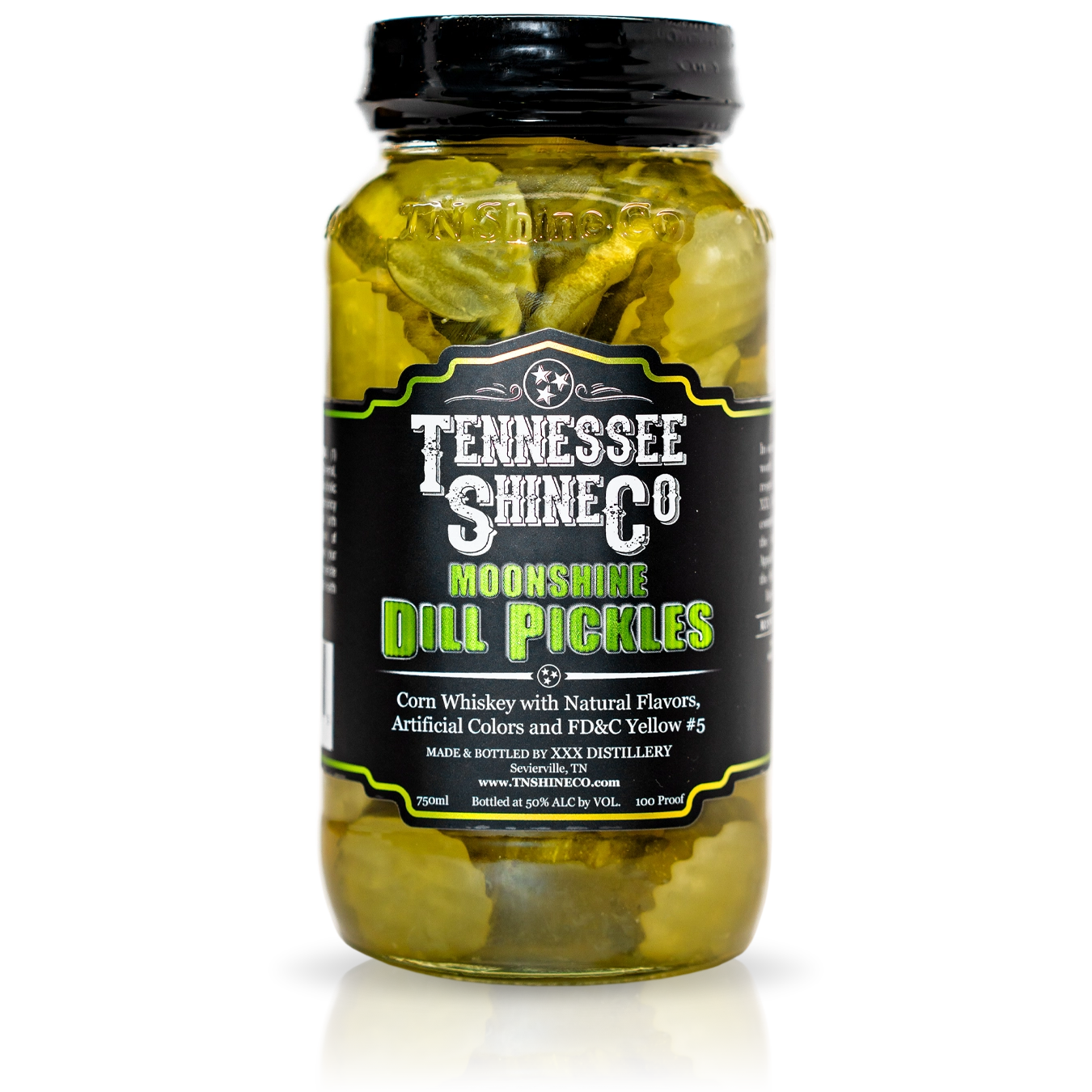 Moonshine Dill Pickles - Tennessee Shine Company